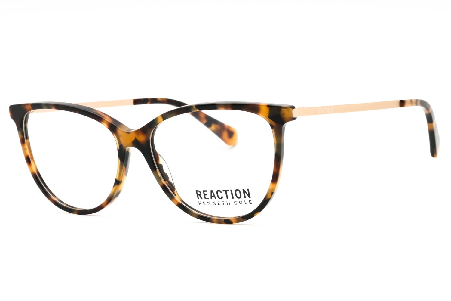 Kenneth Cole Reaction KC0955 053 Eyeglasses Blonde Havana 53mm Women