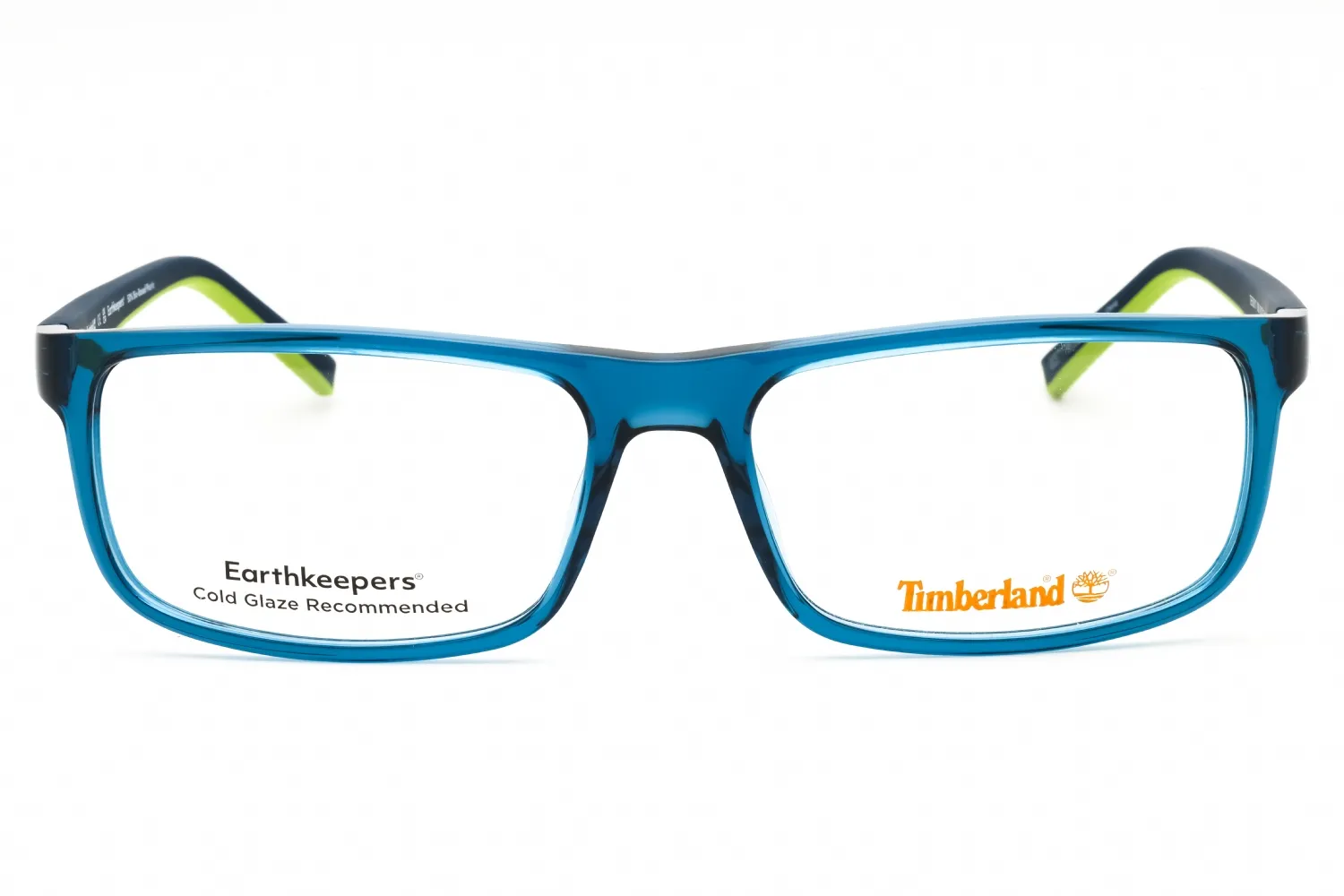Timberland TB50017 090 Eyeglasses Shiny Blue 60mm Men 2