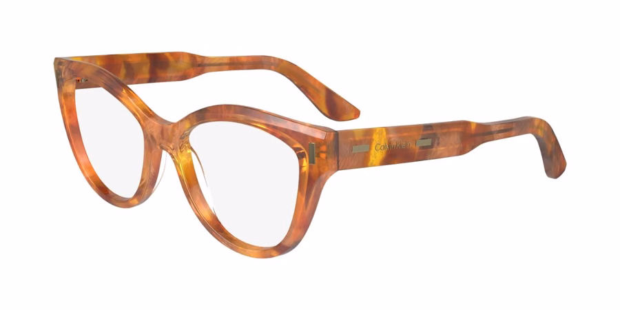 Calvin Klein CK23541 263 Eyeglasses Caramel Havana 53mm Women