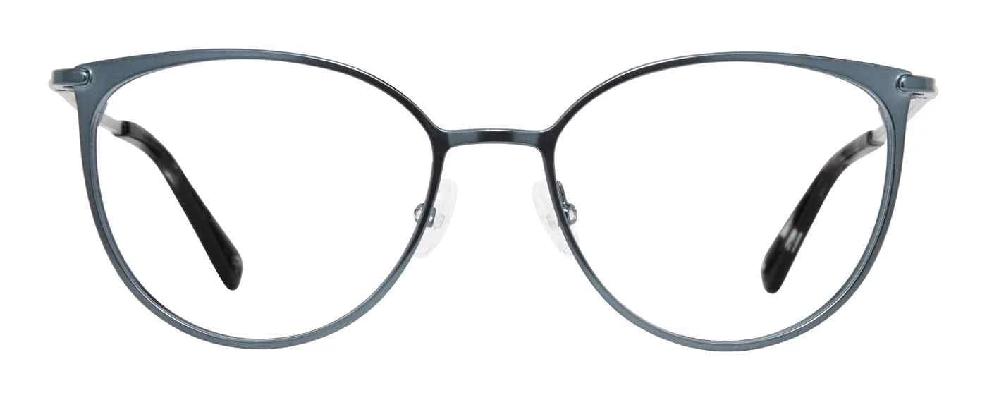 Banana Republic GINNIFER 0ZI9 Eyeglasses Teal 51mm Women 2