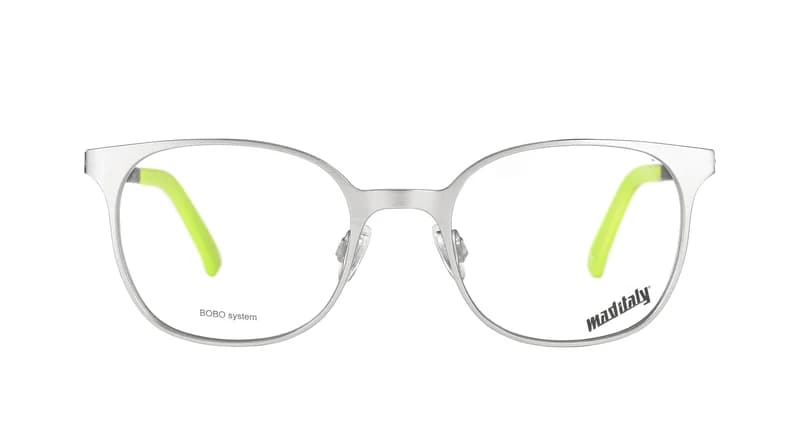 Mad in Italy Tione G01 Eyeglasses Light Grey 49mm Men 2