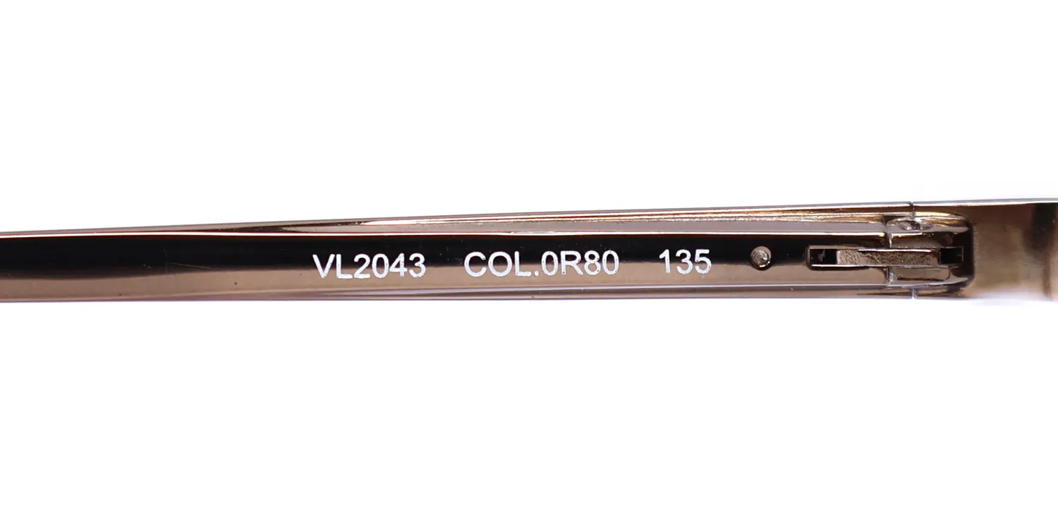 Lozza Vl2043 0r80 Eyeglasses Brown 53mm 8