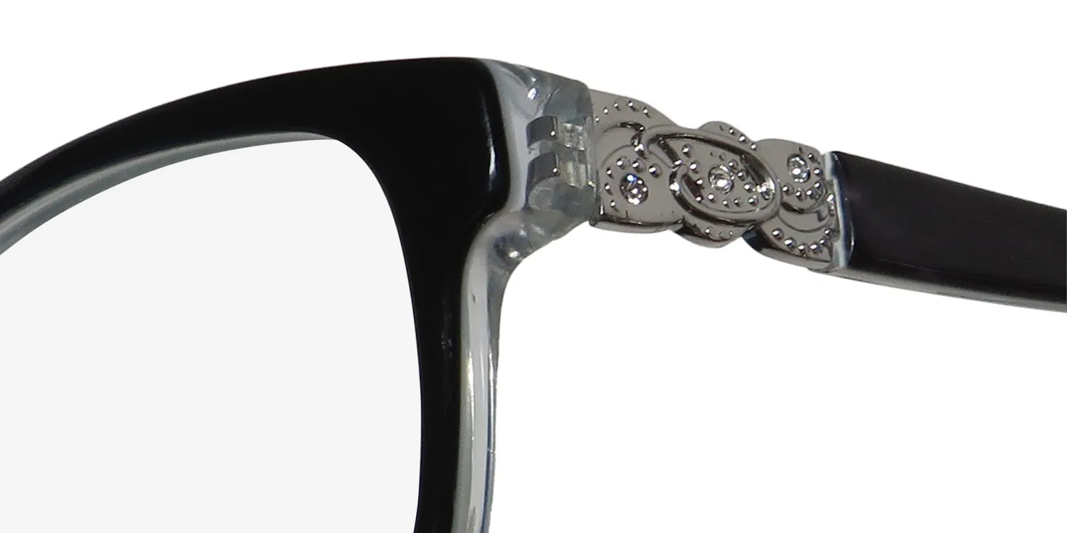 Oscar de la Renta Osl 508 001 Eyeglasses Black 51mm 6