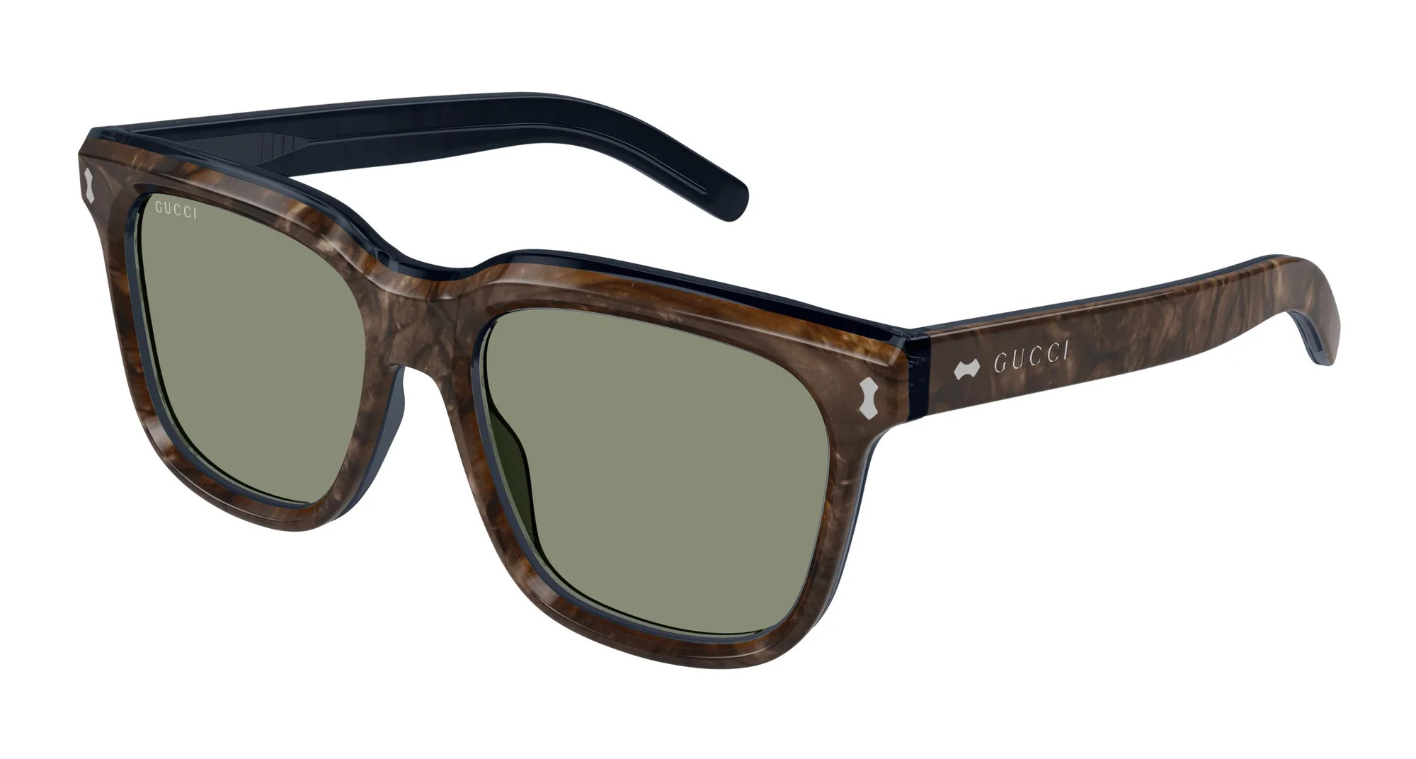 Gucci GG1523S 003 Sunglasses Blue 53mm Men