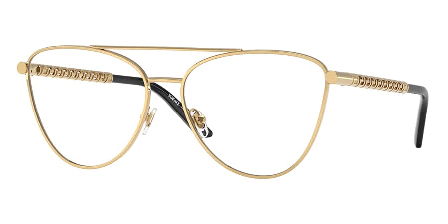 Versace MOD.1296 1002 Eyeglasses Gold 55mm Women
