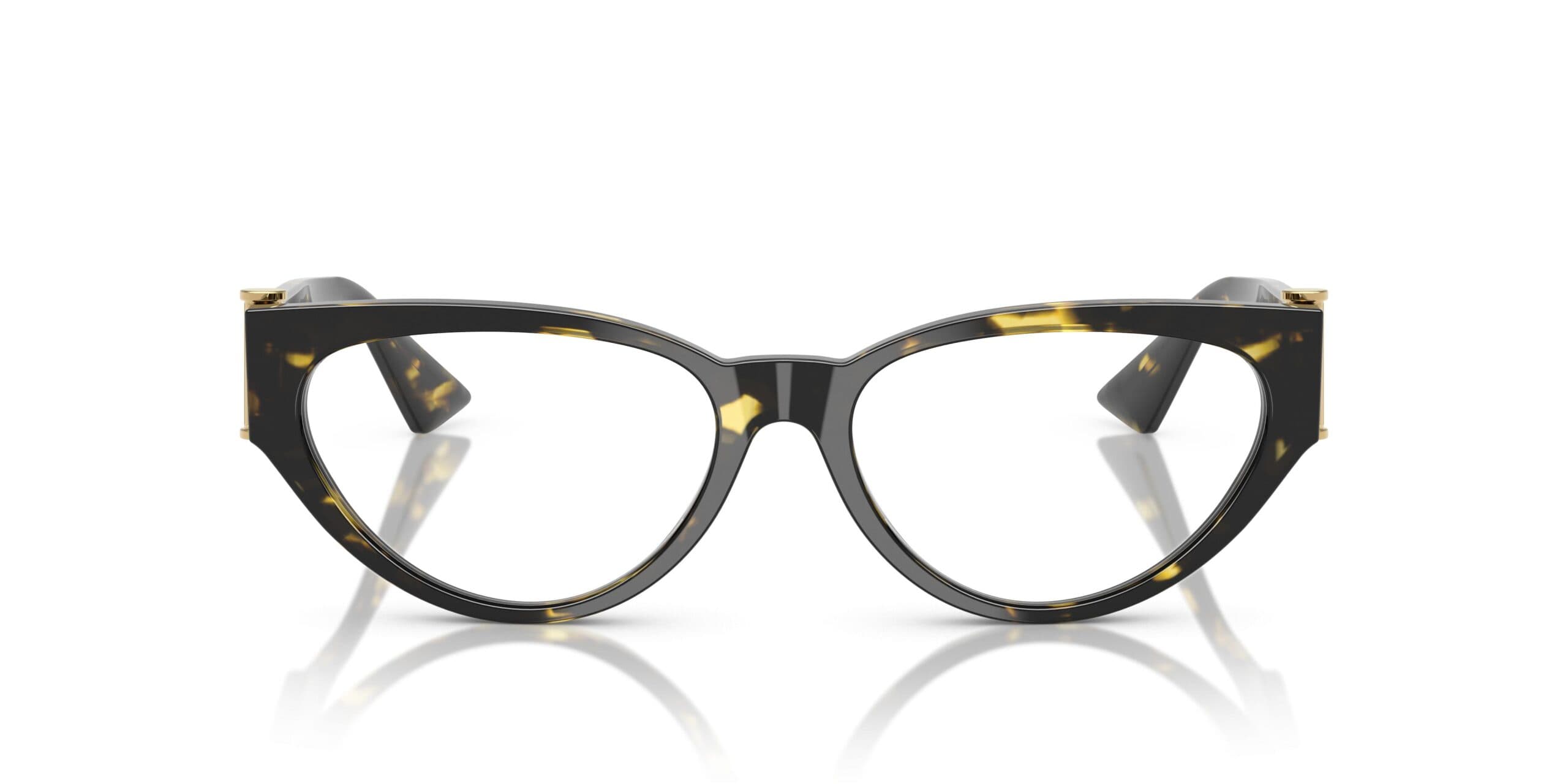 Versace 0VE3366F 5428 Eyeglasses Tortoise 55mm Women 2