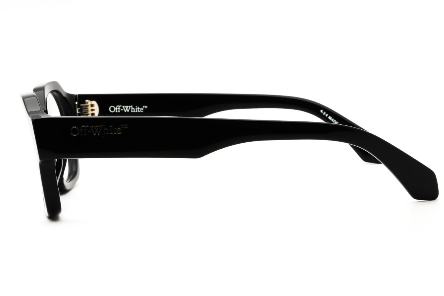 Off White STYLE 7Y Eyeglasses Black 52mm Unisex 3