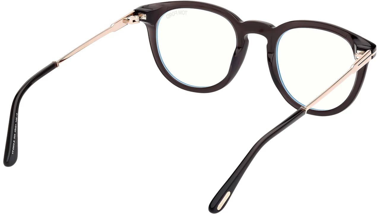Tom Ford FT5905B 005 Eyeglasses Black 49mm Men 5