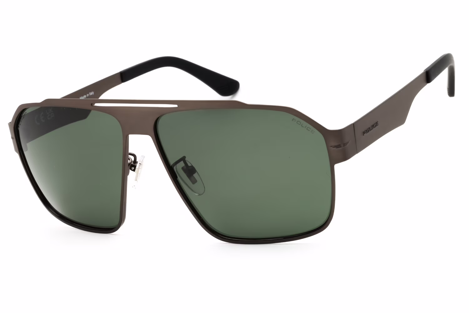 Police SPLL08M I47P Sunglasses Satin Gun 63mm Men