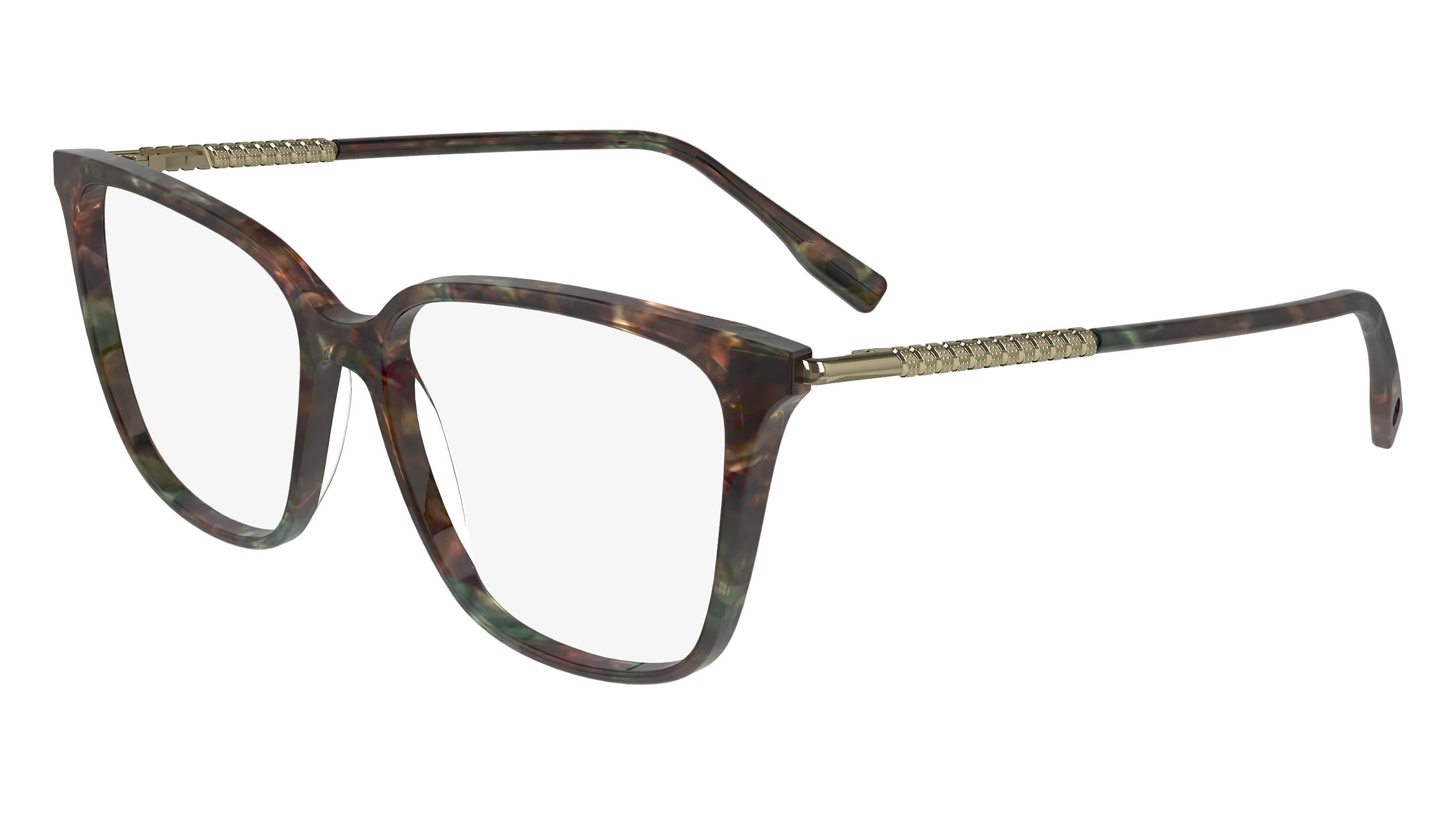 Lacoste L2940 340 Eyeglasses Havana Green 57mm Women