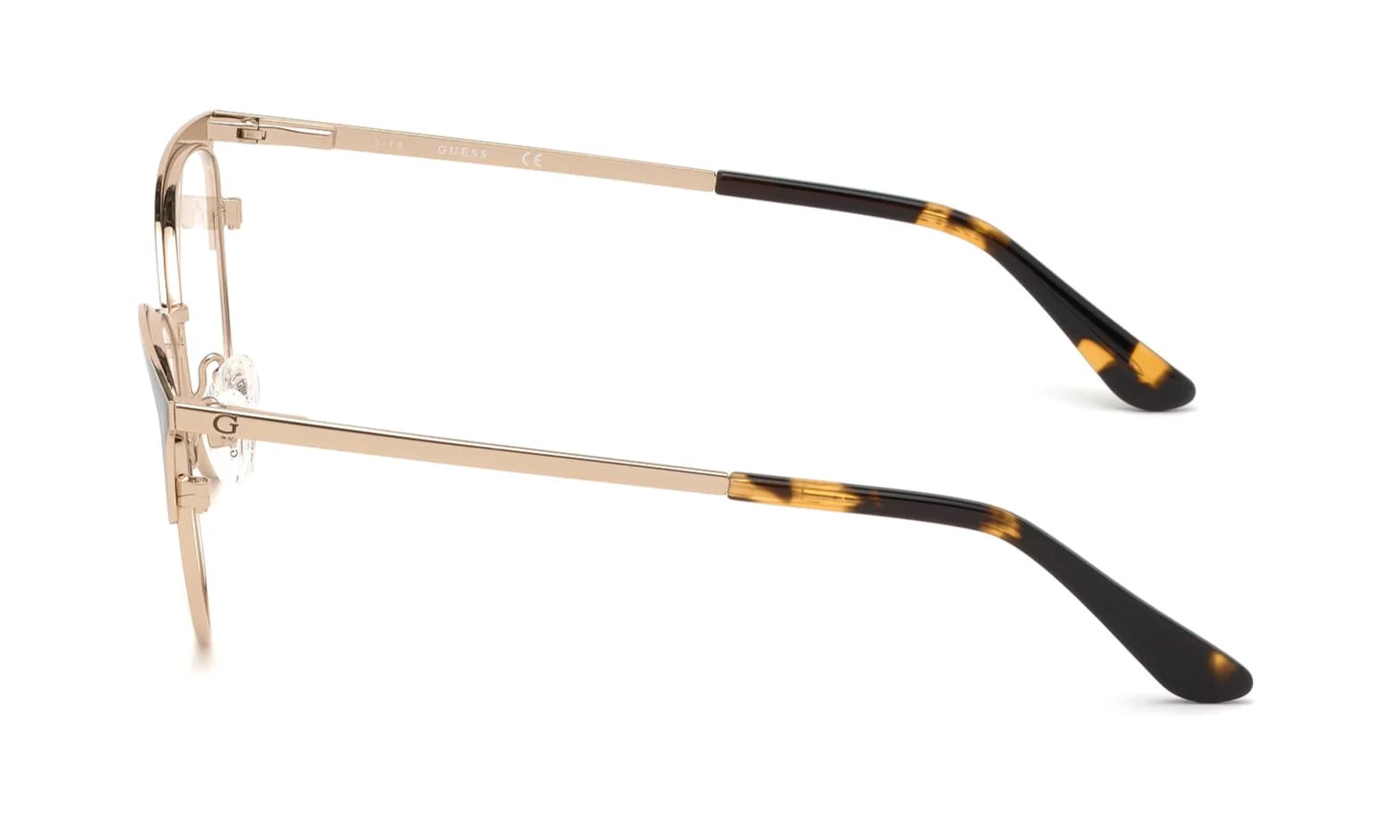 Guess GU2704 050 Eyeglasses Brown Gold 52mm Women 2