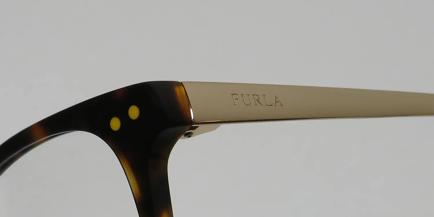 Furla Vfu083 0c10 Eyeglasses Tortoise 51mm 6