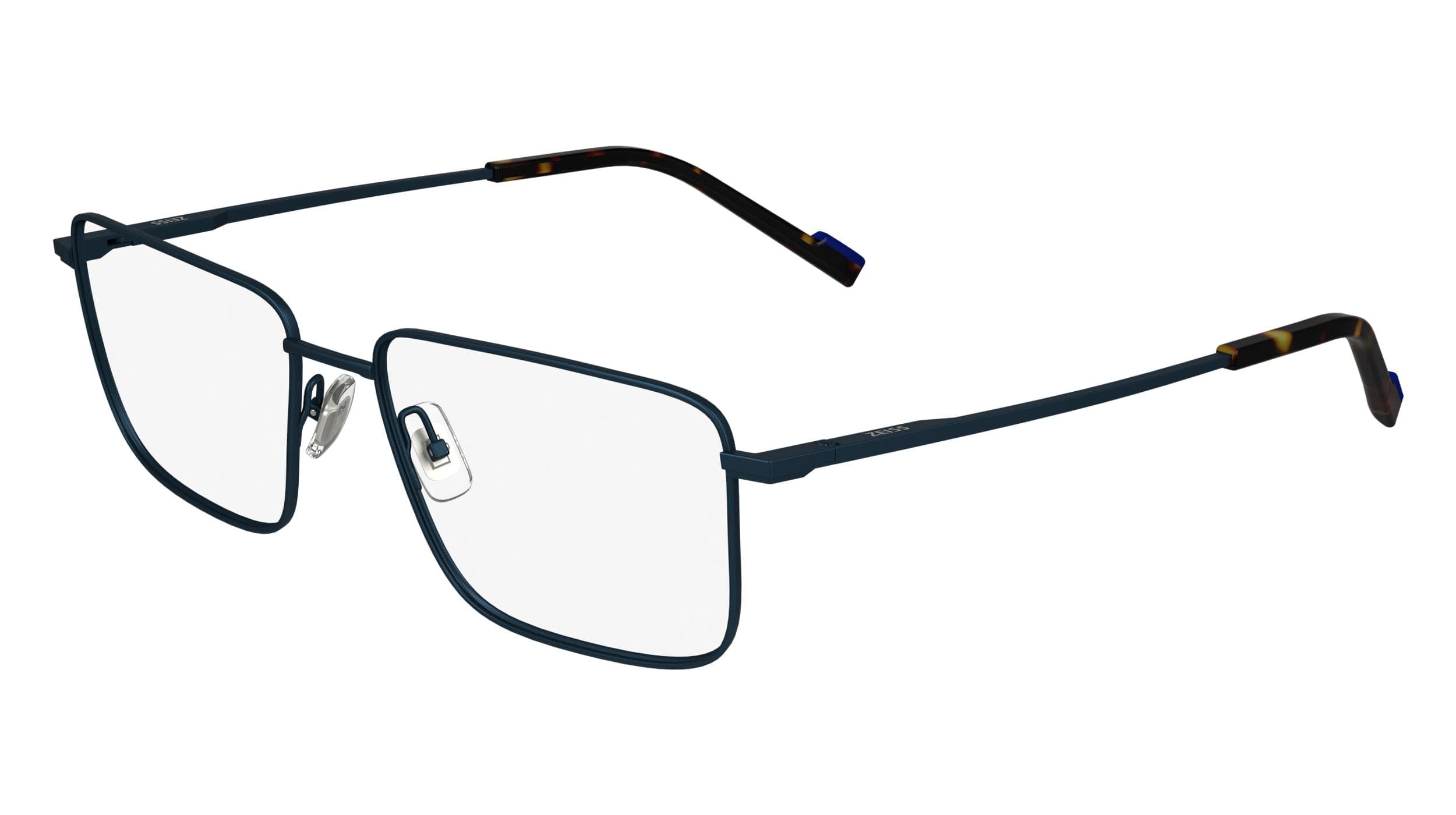 Zeiss ZS24145 403 Eyeglasses Satin Blue 53mm Men