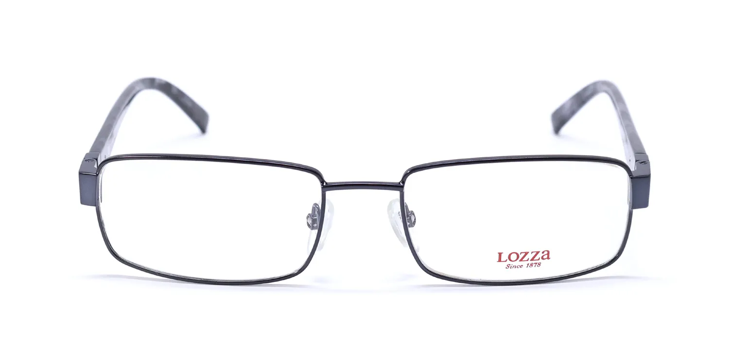 Lozza Vl2117 0r08 Eyeglasses Navy Blue 54mm 3