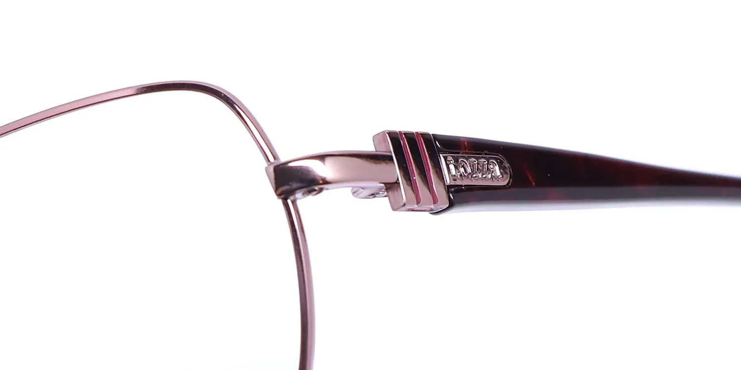 Lozza Vl2045 0sbn Eyeglasses Rose Pink 52mm 6