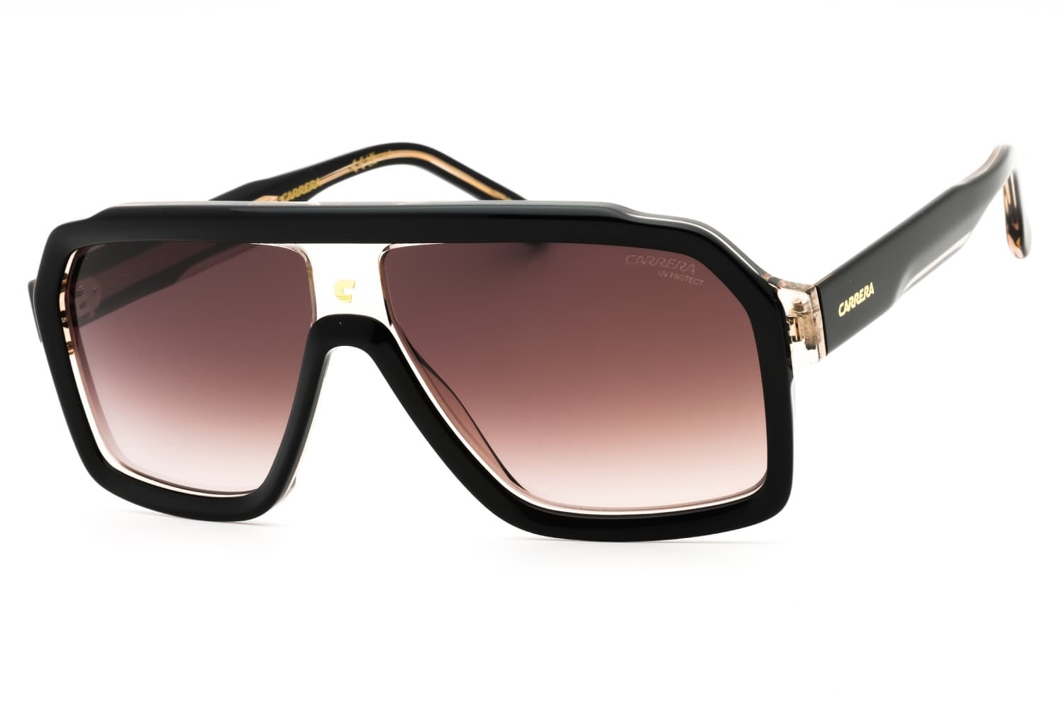 Carrera 1053S 00WM A8 Sunglasses Black Beige 60mm Men