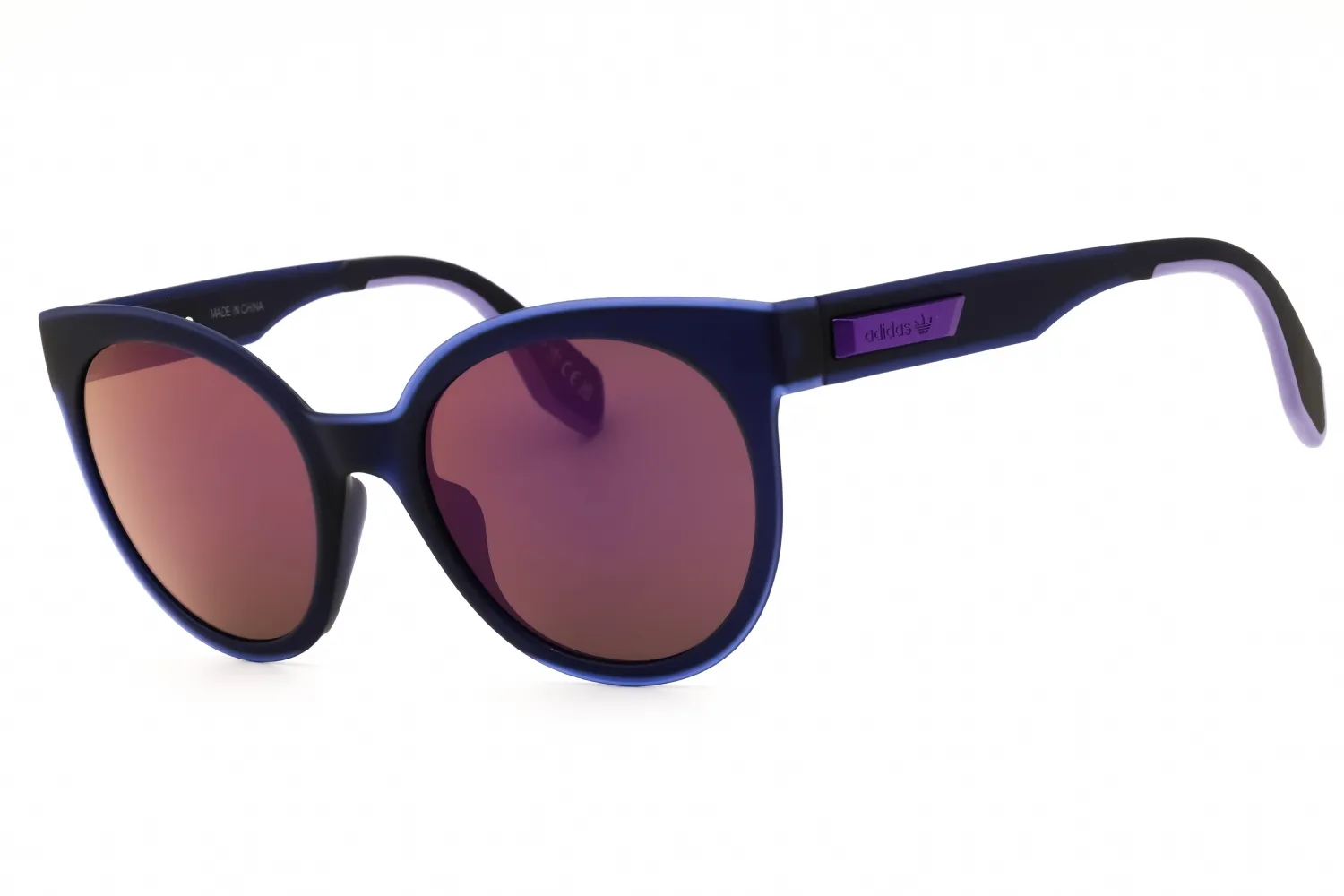 Adidas OR0068 91Z Sunglasses Matte Blue 52mm Women
