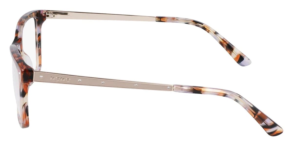 Bebe BB5231 200 Eyeglasses Topaz Animal 53mm Women 3