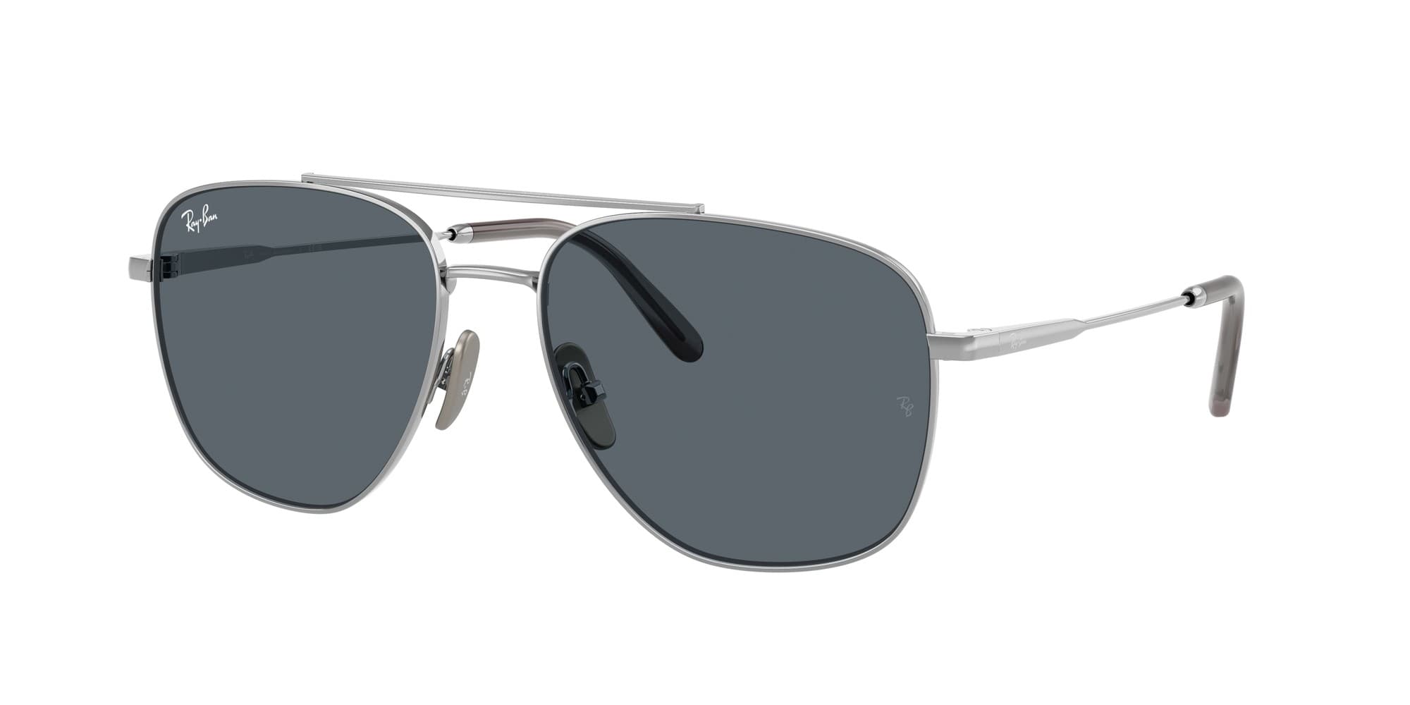 Ray-Ban RB8097 WILLIAM TITANIUM 9209R5 Sunglasses Silver 59mm Women