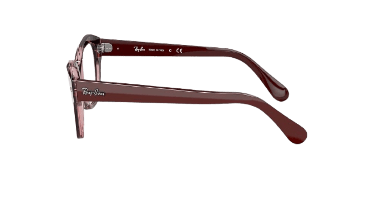 Ray-Ban RB5486 STATE STREET 8097 RX5486 Eyeglasses Red 48mm Unisex 3