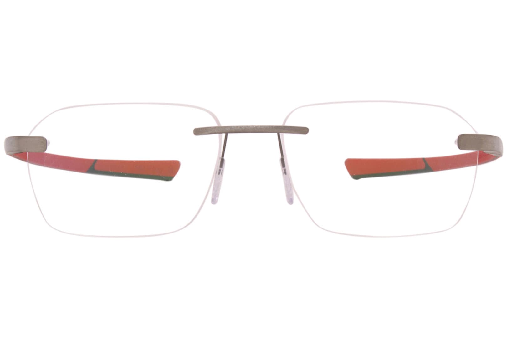 McLaren MLSUPO24 C03 Eyeglasses Brushed Pure/red 56mm Men 2