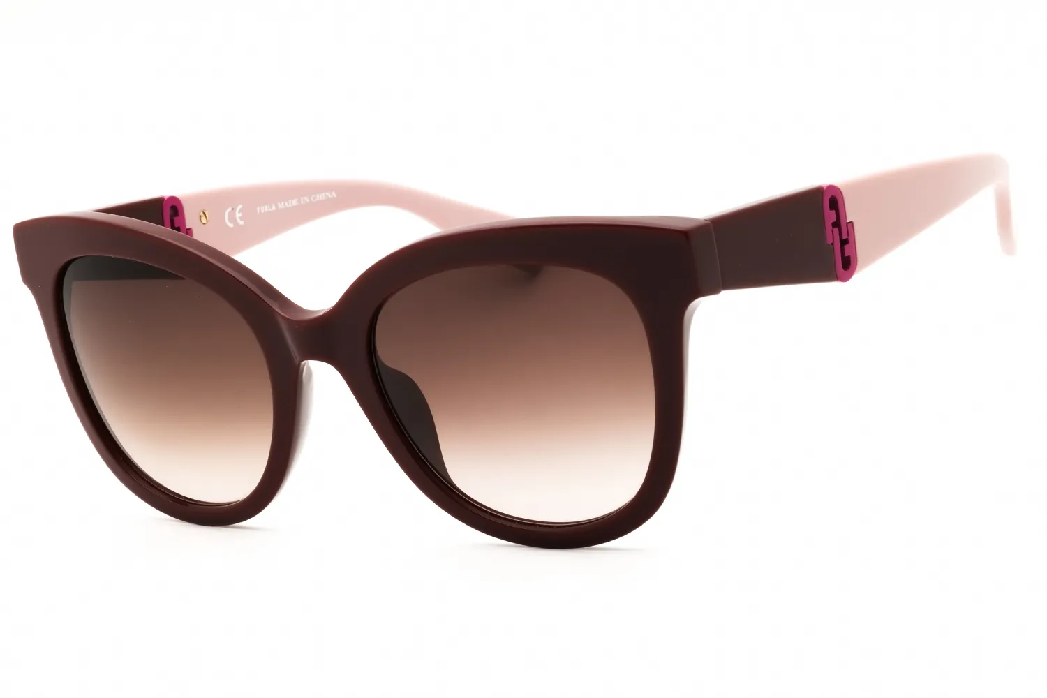 Furla SFU595 03G6 Sunglasses Red 52mm Women
