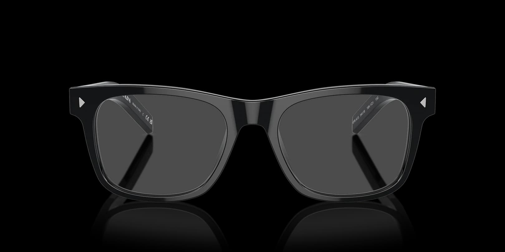 Prada 0PR A13V 16K1O1 Eyeglasses Black 52mm Men 2
