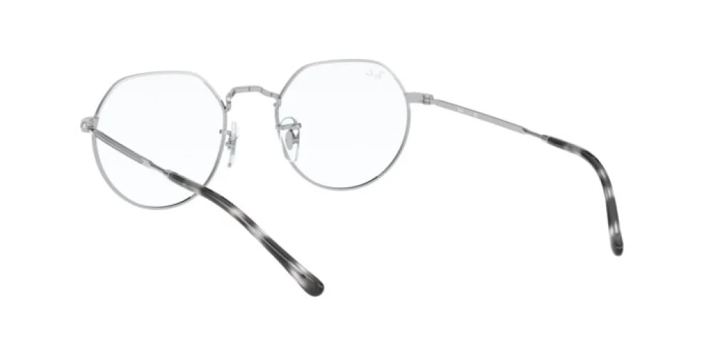 Ray-Ban RB6465 JACK 2501 Eyeglasses Silver 49mm Unisex 4