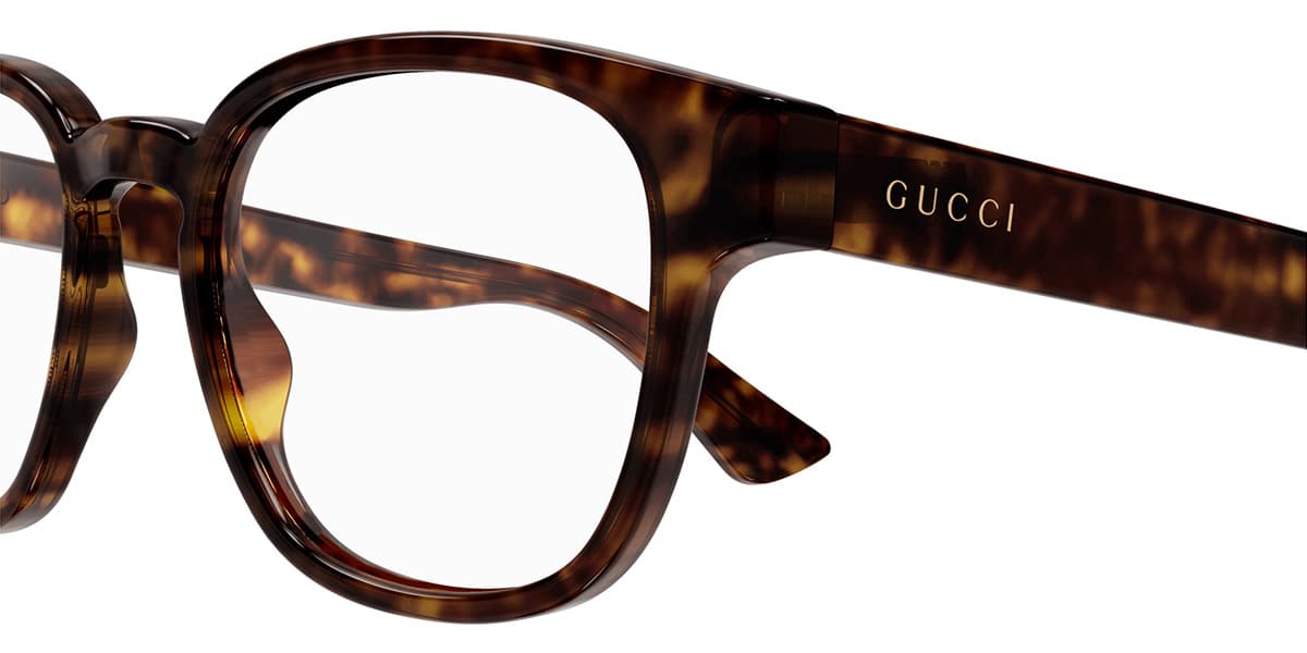 Gucci GG1343O 002 Eyeglasses Brown 49mm Unisex 3