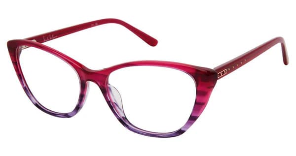 Nicole Miller NMCATALINA 03 Eyeglasses Magenta Fade 53mm Women