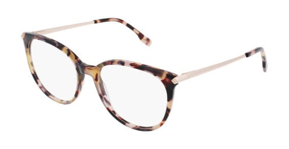 Lacoste L2878 219 Eyeglasses Havana Rose 55mm Women