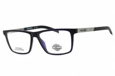 Harley Davidson HD00013 091 Eyeglasses Matte Blue 53mm