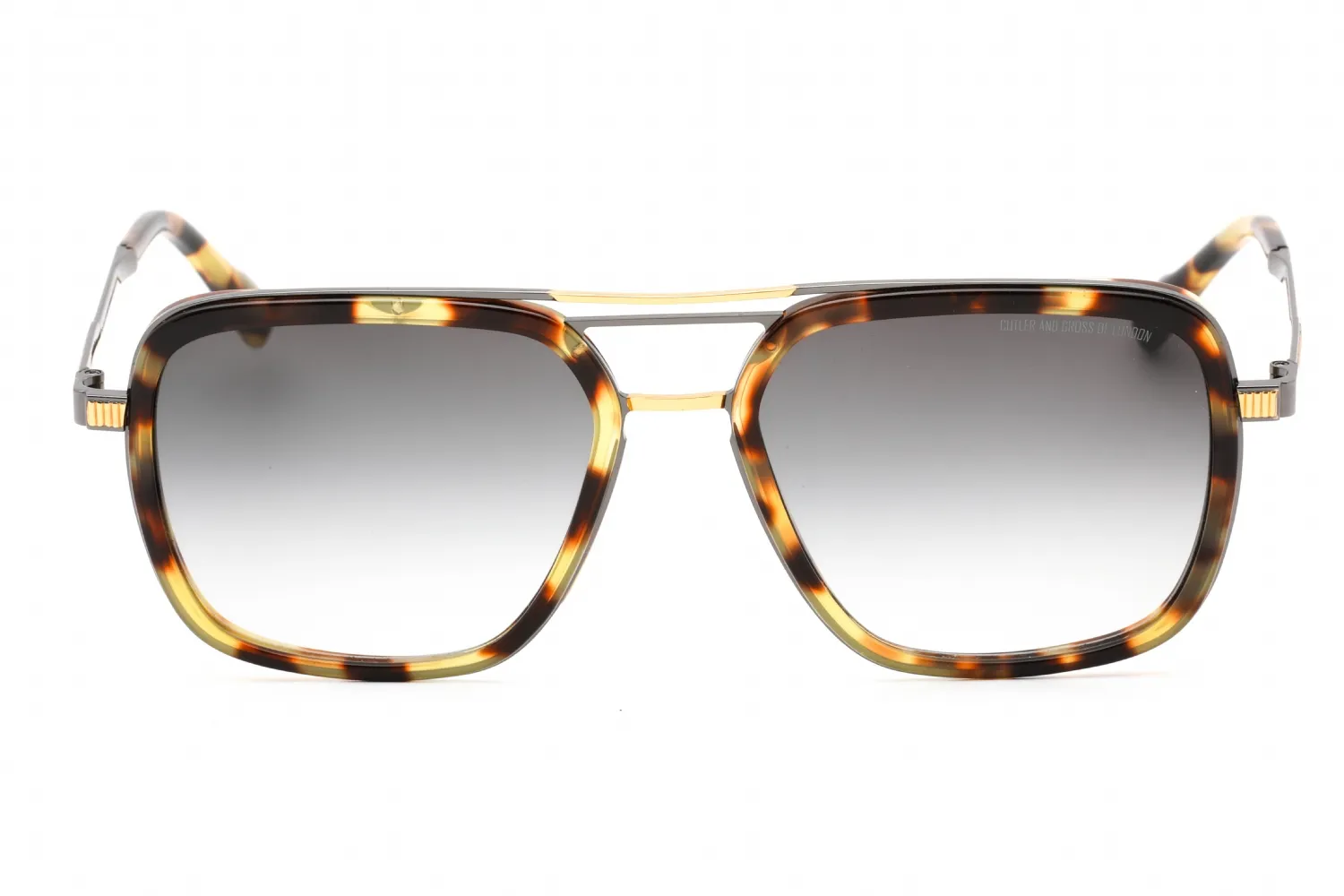 Cutler and Gross CG1324S 004 Sunglasses Gold 58mm Men 2