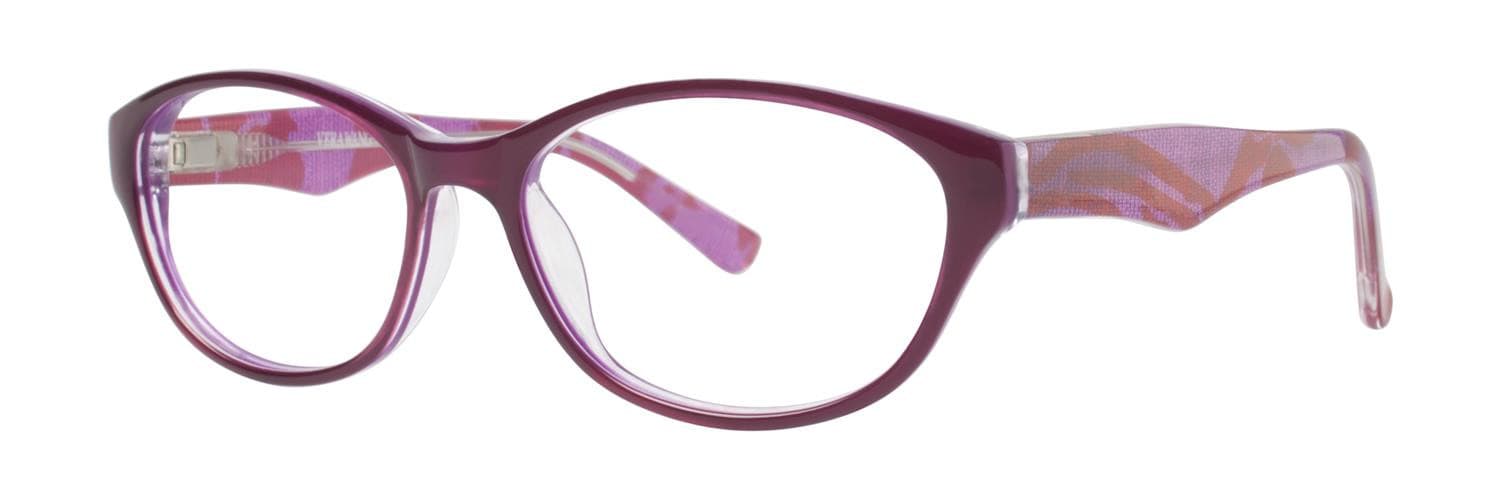 Vera Wang V353 Eyeglasses Berry 51mm Women