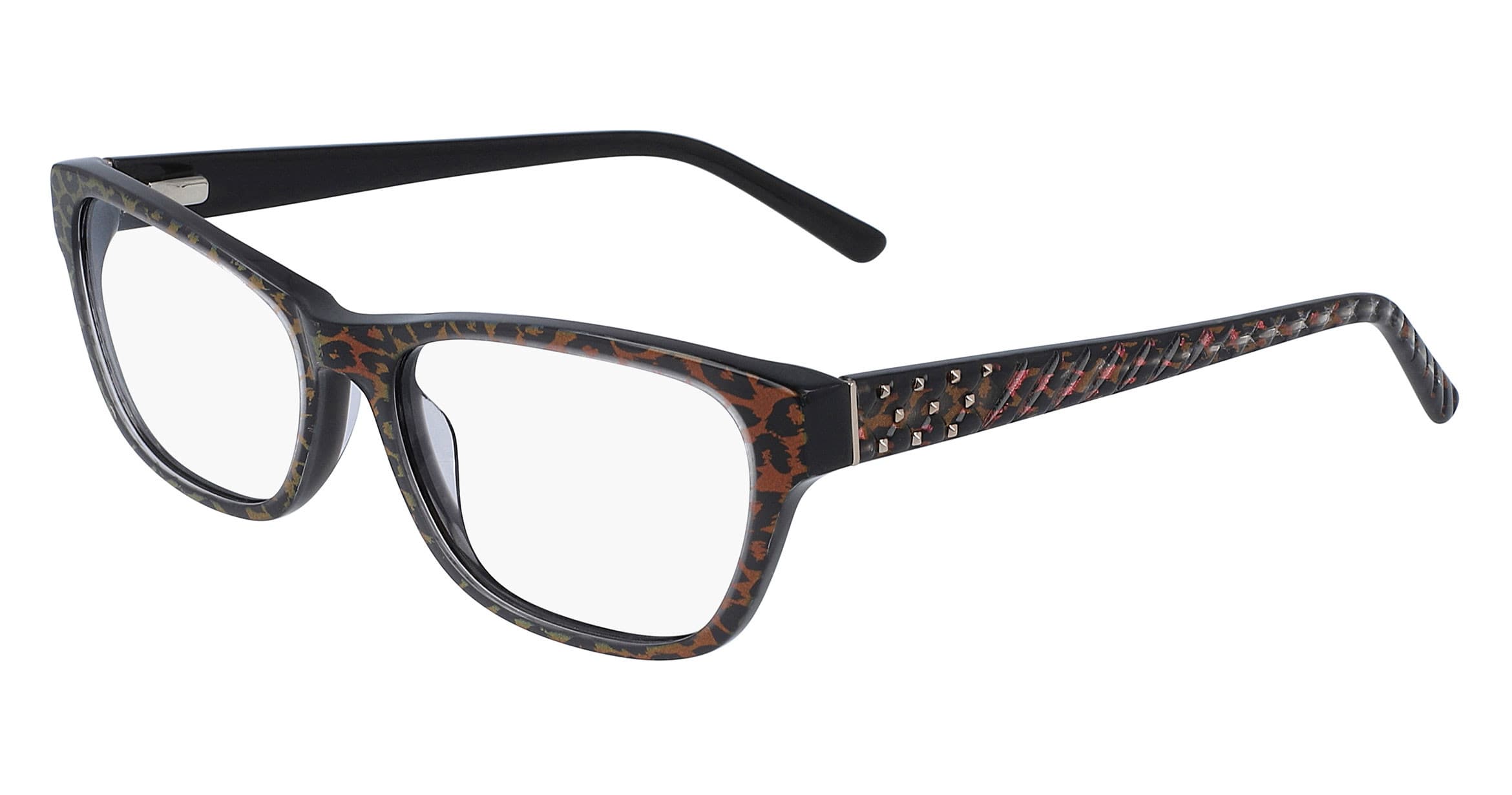 Bebe BB5160 001 Eyeglasses Jet Animal 54mm Women