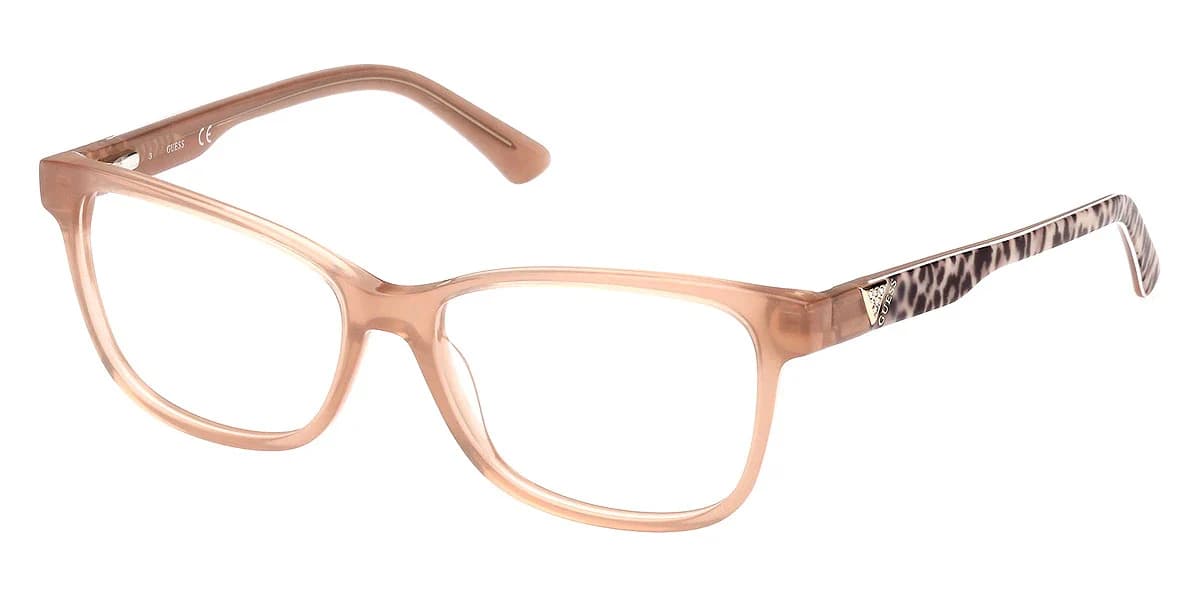 Guess GU2943 057 Eyeglasses Shiny Beige 54mm Women