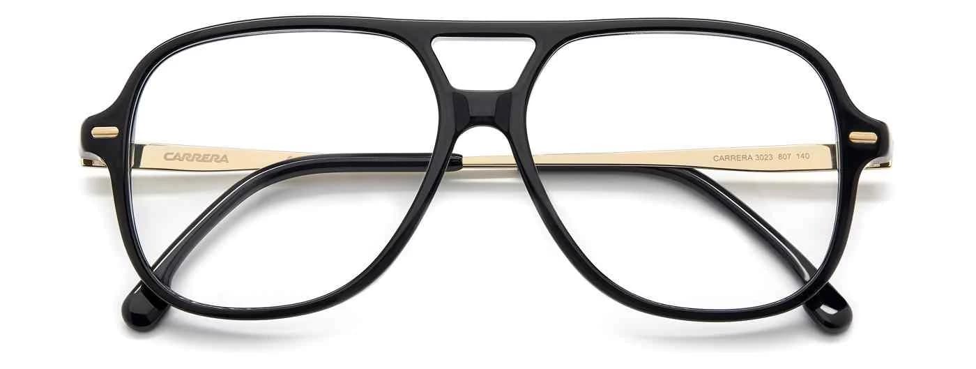Carrera CARRERA 3023 0807 Eyeglasses Black 54mm Women 3