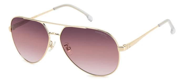 Carrera 3005/S 0NOA Sunglasses Gold Burgundy 63mm Women