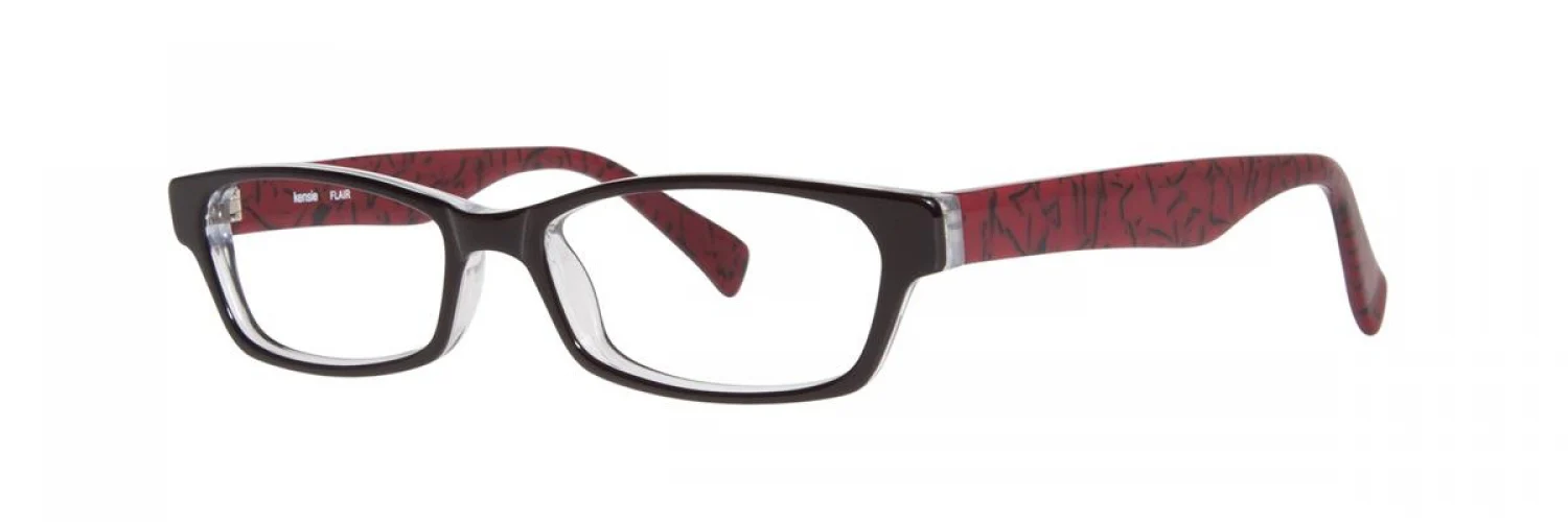 Kensie Flair Eyeglasses Black 49mm Women