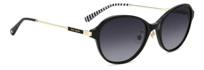 Kate Spade VONNIE/F/S 0807 Sunglasses Black 56mm Women 3