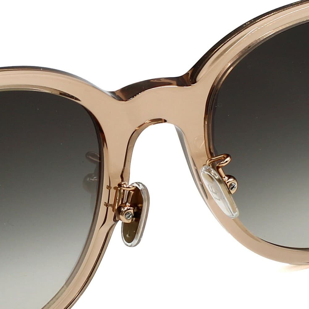 Tom Ford FT1133K 45B Sunglasses Shiny Light Brown 55mm Women 5