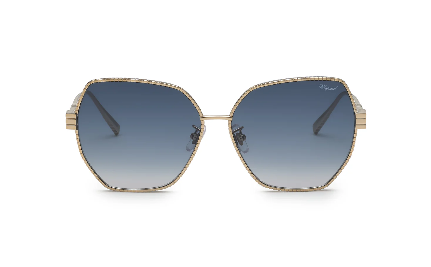 Chopard SCHL28M 08FE Sunglasses Shiny Camel 59mm Women 2