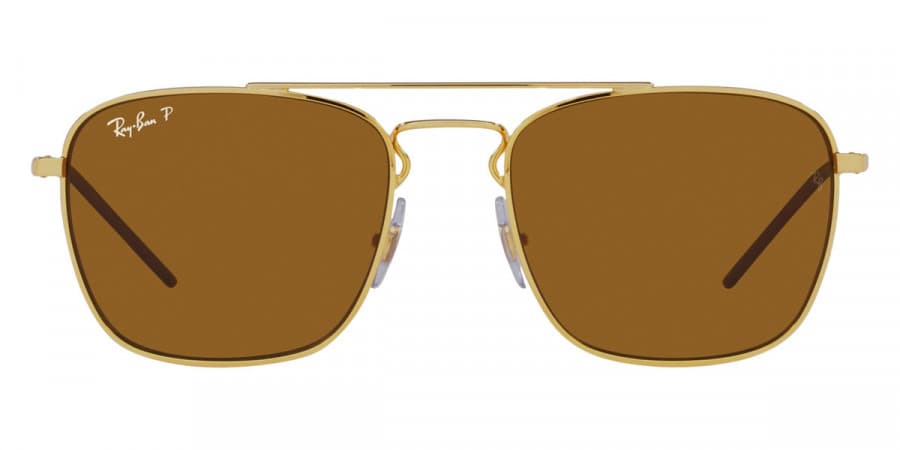 Ray-Ban RB3588 925083 Sunglasses Gold 55mm Unisex 2