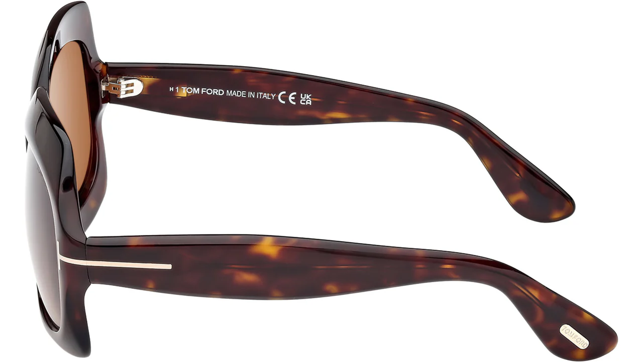 Tom Ford FT1155 52F Sunglasses Dark Havana 60mm Women 4