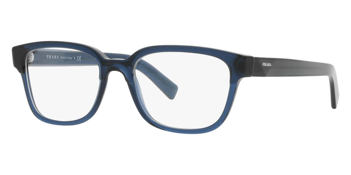Prada VPR04Y 08Q1O1 Eyeglasses Blue 53mm Unisex