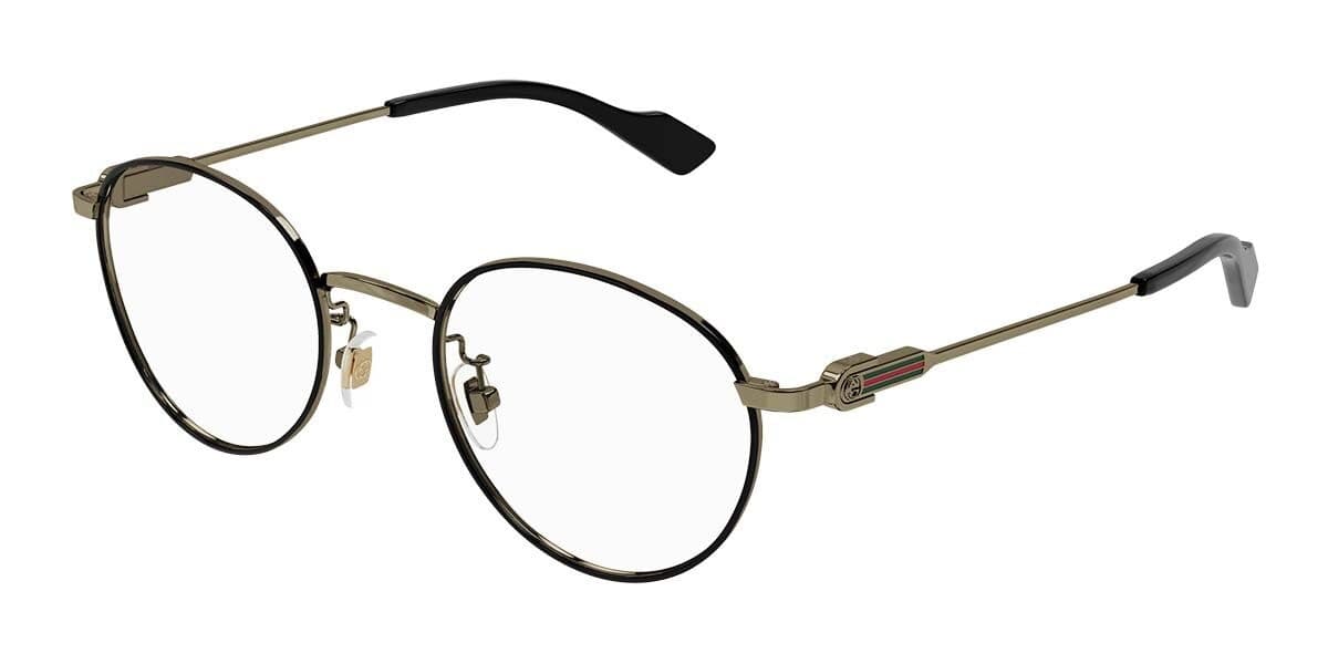 Gucci GG1613OJ 002 Eyeglasses Black 49mm Women