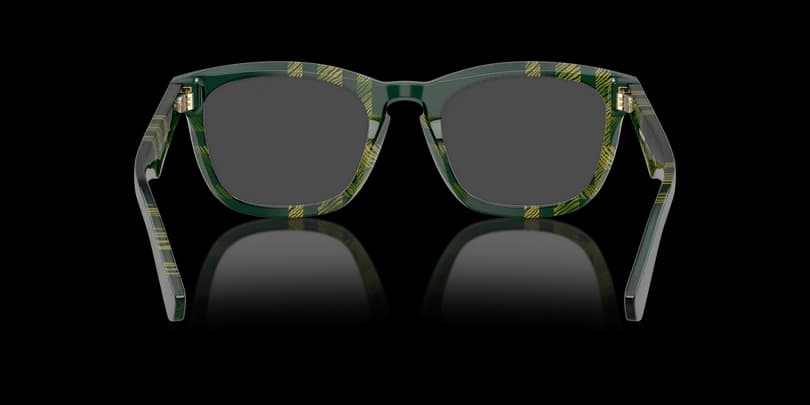 Burberry 0BE2417 4125 Eyeglasses Checkered Green 51mm Men 4