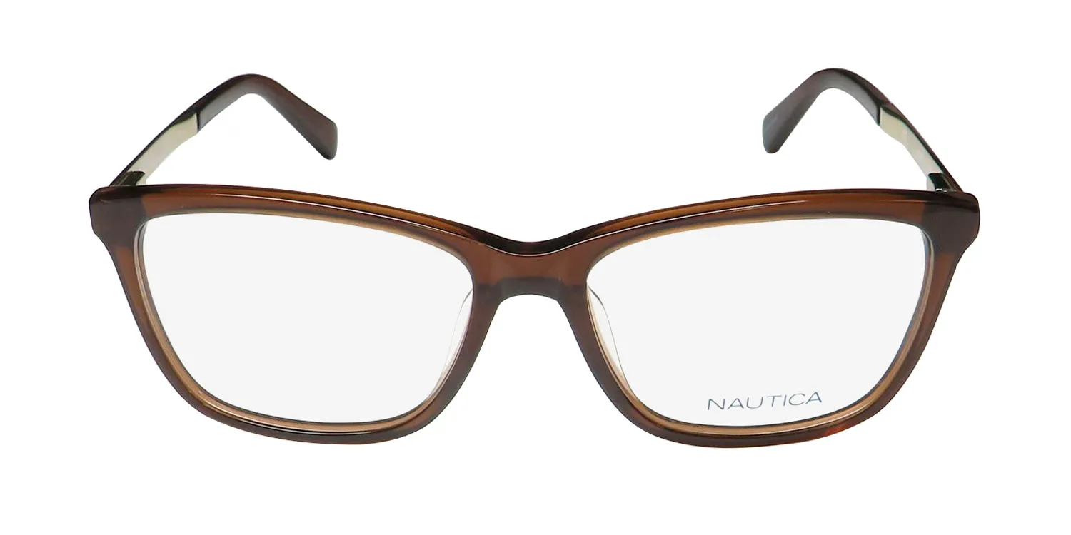 Nautica Nlo5008 200 Eyeglasses Brown 53mm 3
