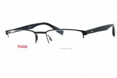 Hugo HG 0324 02WF 00 Eyeglasses Mt Blue Wood 55mm