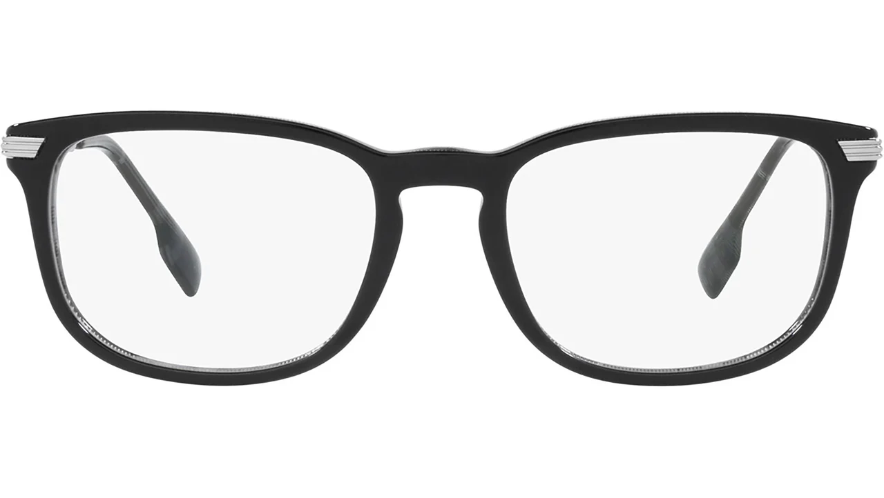 Burberry 0BE2369 3829 Eyeglasses Black Charcoal 56mm Men 2